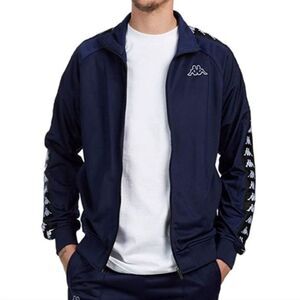 KAPPA BANDA ANISTON Medium Navy Zip Up Trainer Wind Breaker